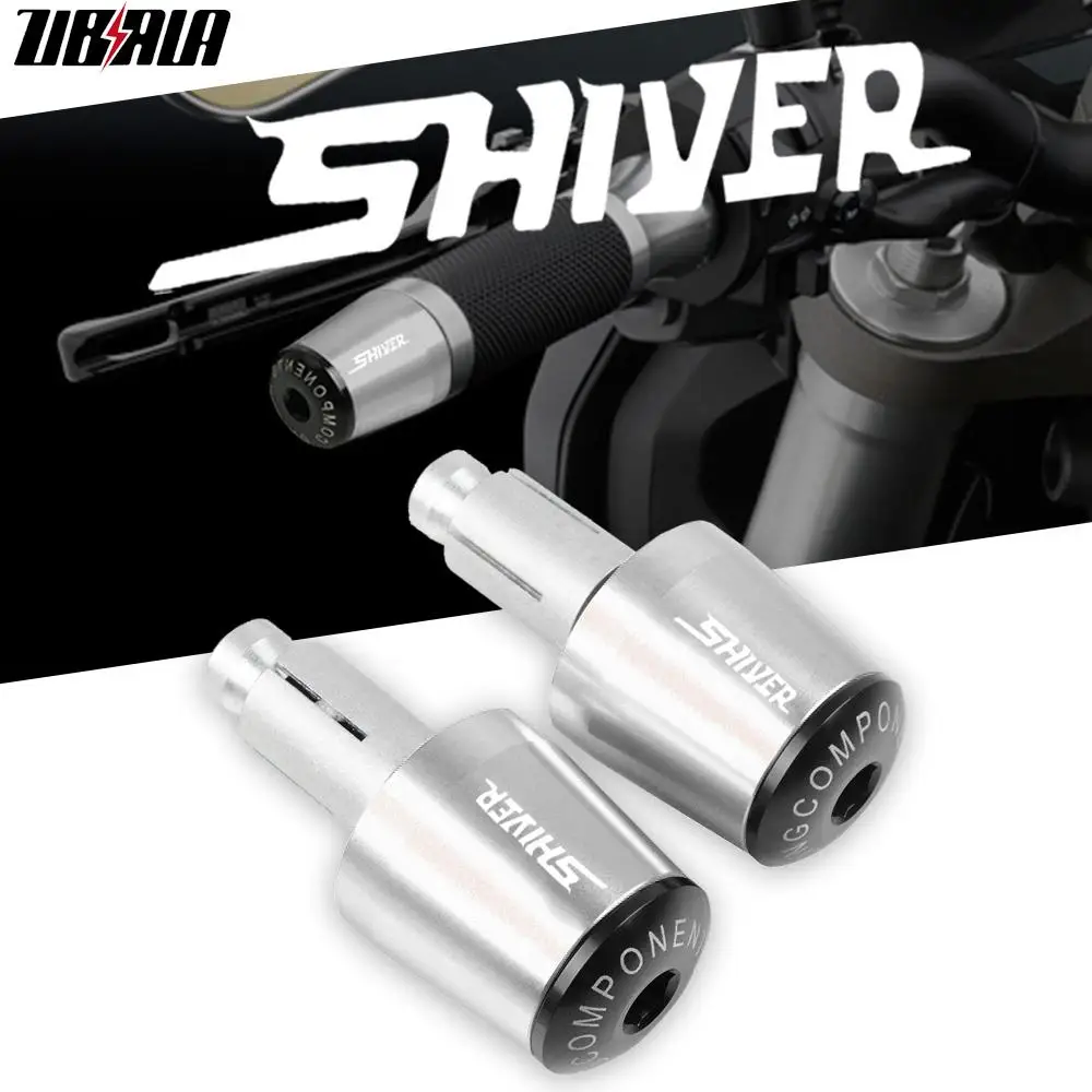 

For Aprilia Shiver 2007-2016 Motorcycle Parts Motorcycle CNC Aluminum 7/8'' 22mm Handlebar Handlebar Gear Balanced Plug Slider