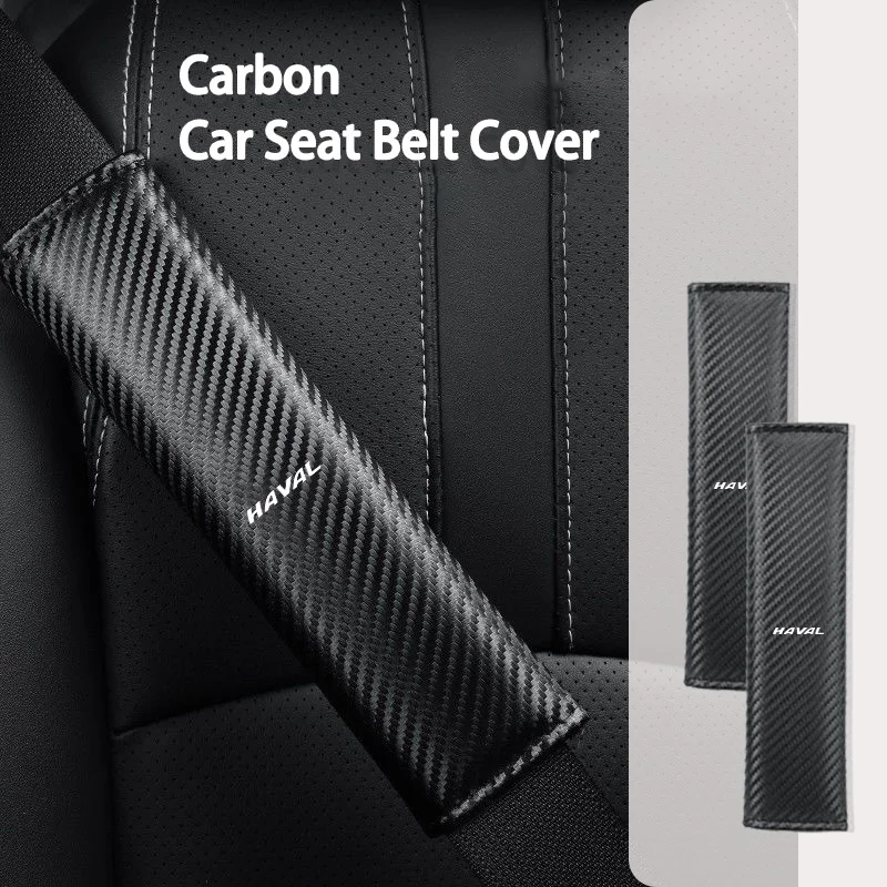 

Carbon Car Seat Safety Belt Protector For Great Wall Haval F7 H6 H1 H2 H3 H4 H5 H7 H8 H9 M4 M6 F5 F9 F7X F7H H2S Jolion