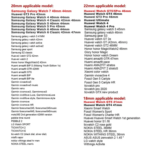 Магнитный Milanese ремешок Geekthink для Samsung Galaxy Watch 7 6 5 4 40 44 мм  Huawei 4 GT3