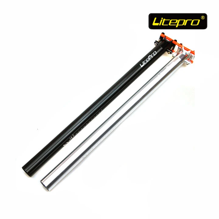 Litepro складной велосипед 34 9 мм x 580 Подседельный штырь полностью ЧПУ легкие