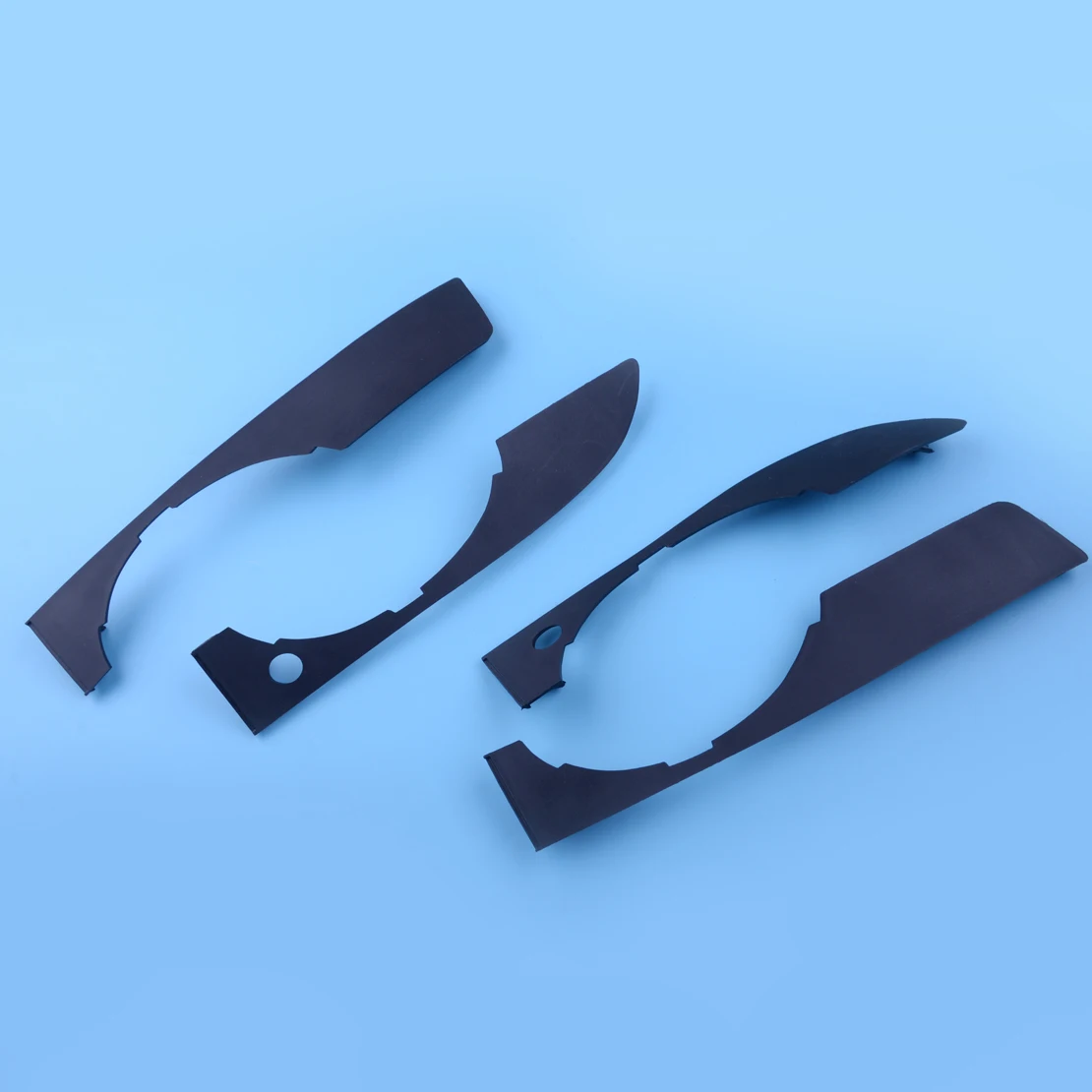 

CITALL 8E0807173 4 шт. левый правый автомобильный противотуманный фонарь накладка гриль бампер нижний и верхний Подходит для Audi A4 B7 S4 2005 2006 2007 2008