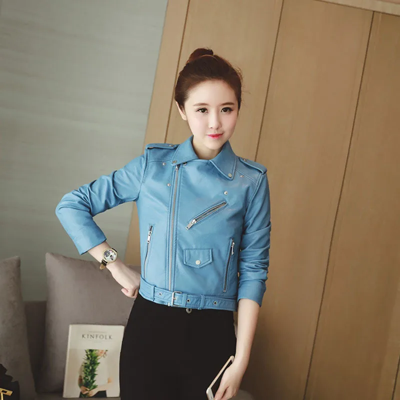 Slim Skinny Vintage Fashion Faux Leather  Jaqueta Feminina Jackets Women Jacket Autumn Winter Jacket Women 2022 Women's Clothing