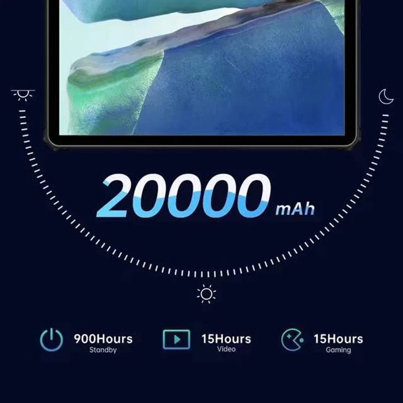 Cena Oukitel RT2 Tablet Z Gumowaną Obudową 10.1 Cal 20000mAh Octa Core 8GB + 128GB IP68 Z Systemem Android 12 Tablet 16MP Kamera 33W ładowania Na Całym świecie