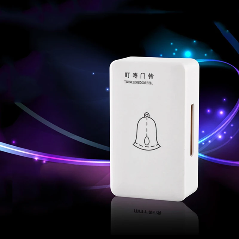 Домашний офисный звонок интеллектуальный проводной водонепроницаемый пульт дистанционного управления AC 220V Смарт-дверной звонок Аксессуары Кнопка on.