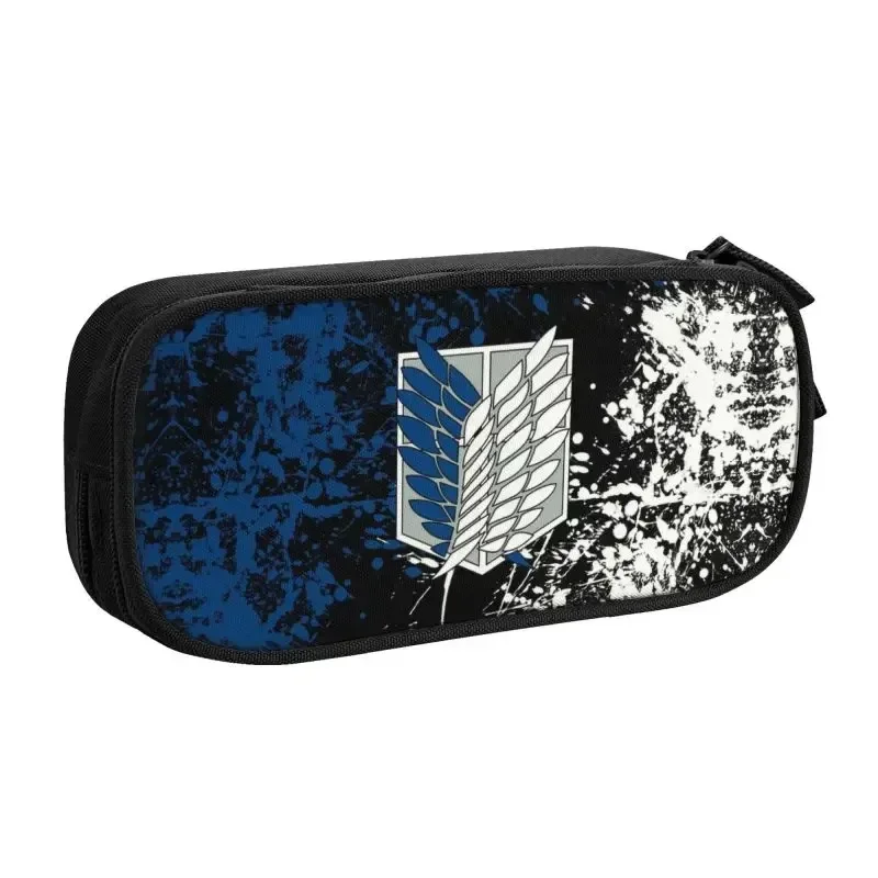 Вместительная ручка-карандаш с рисунком аниме атака на Титанов