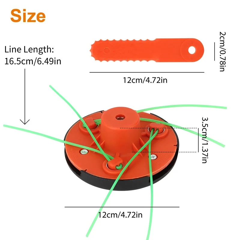 Газонокосилка матовая травокосилка травяная веревка для удаления ржавчины