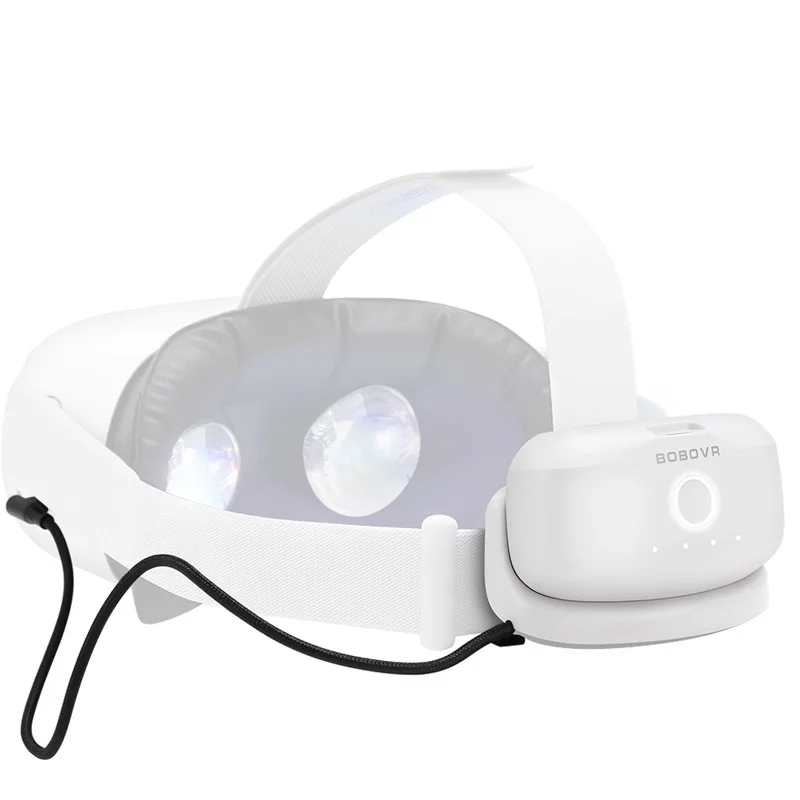 

B2 Dock 5200mAh Battery Pack for Oculus/Meta Quest2 for PICO4 VR Enhanced 3 hrs Playtime Compatible with Elite Head Strap