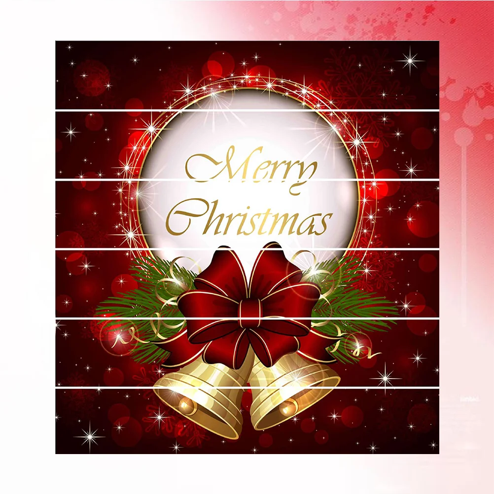 

1pc Christmas Bell Stair Stickers Christmas Merry Christmas Stair Stickers Xmas Bell Stair Stickers Christmas Stairs Riser Decal