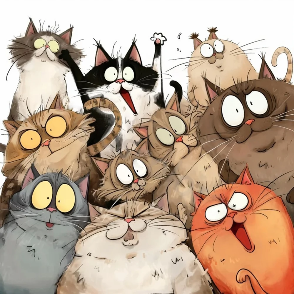 1 шт., забавное украшение для комнаты с котенком, украшение для гостиной, спальни, наклейки для туалета, наклейки на стену