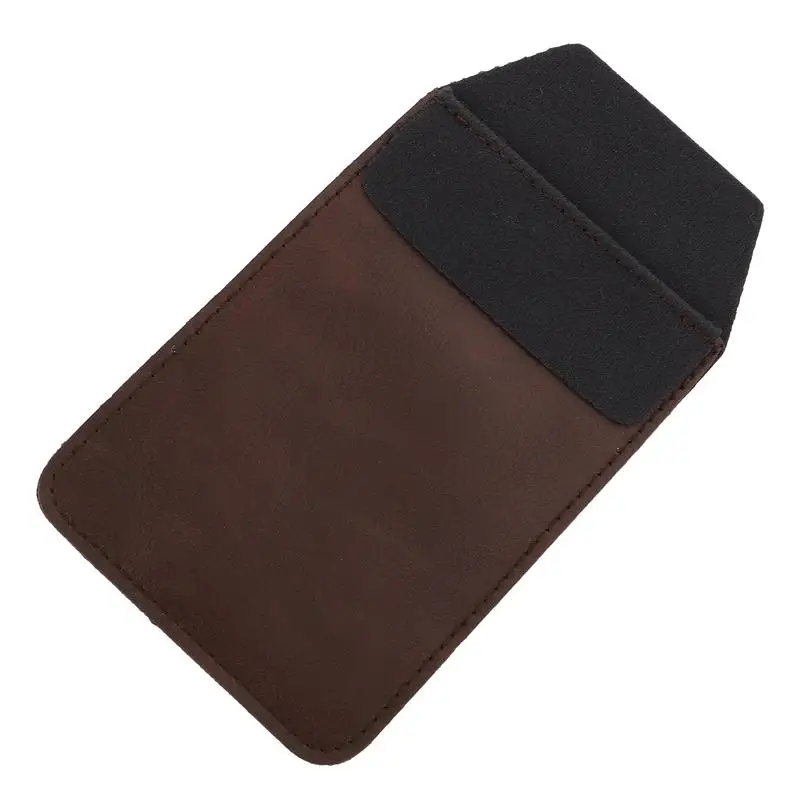 

Thickened PU Leather Pencil Bag for Clothes Pocket Doctor Nurse Staff Leakproof Pen Pouch Hospital Accessories Business Supplies