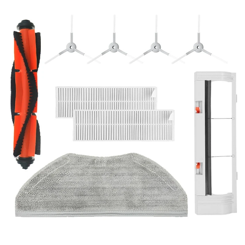 

Main Side Brush Filter And Mop Cloth Replacement Accessories For Xiaomi Mijia G1 Vacuum Cleaner