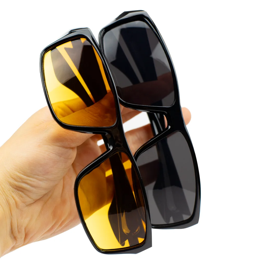 Автомобильные антибликовые Ночные очки солнцезащитные для вождения в мотоцикле