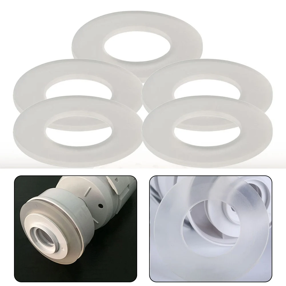 

5pcs Silicone Drain Sealing Ring Anti-leakage Seal Washer Gasket Replacement Washbasin Sink Pop Up Plug Cap Washer Seal