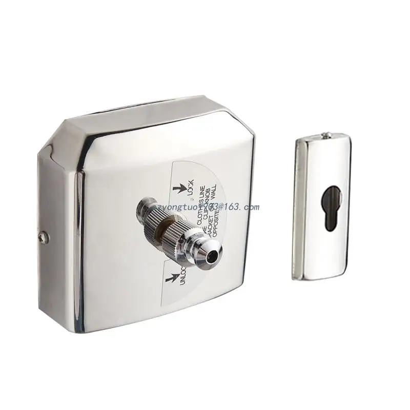 

Clothes Wire Clothesline for Clothes Suit Drying Hanging with Retractable Wire Rope Outside Portable Laundry Line Kit