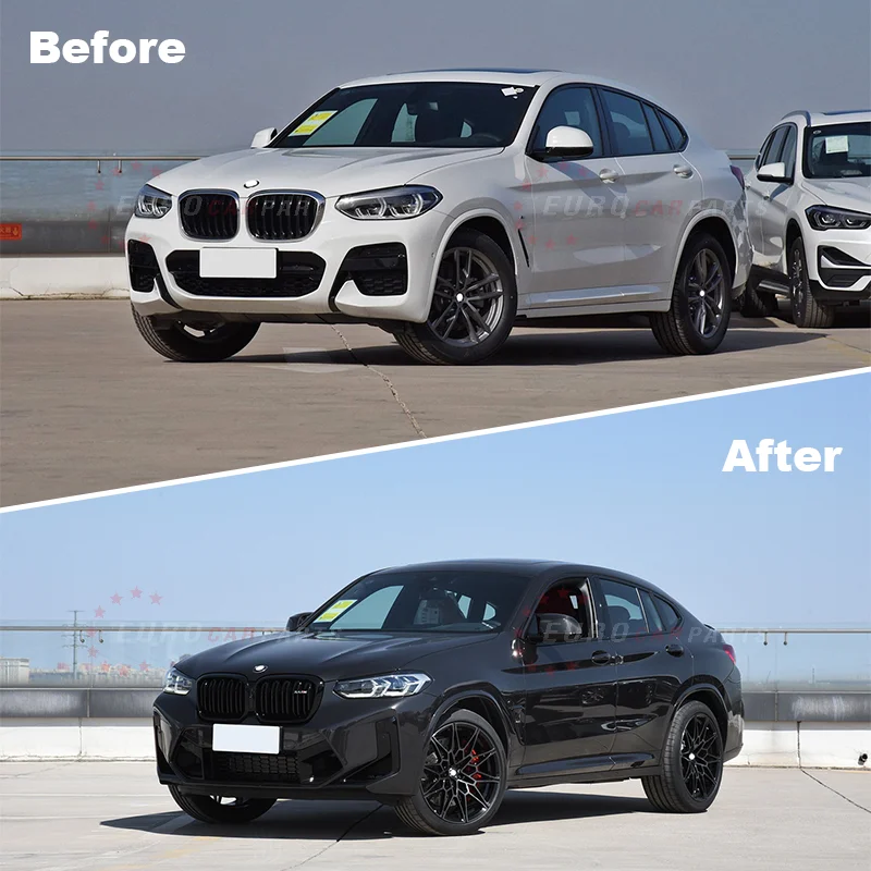 Комплект кузова X4 G02 Lci для Bmw Обновление до X4m F98 2022+ Bodykit аксессуары автомобильного