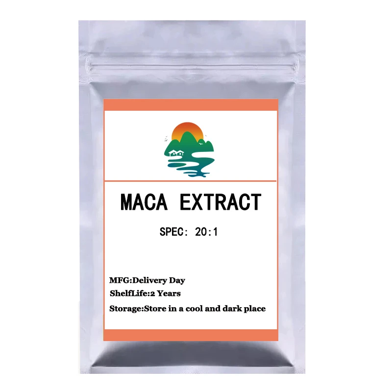 

Maca Extract Root 20:1 Powder Stamina Enhancer Energy Booster Peruvian Maca Root Extract Pure Black Maca