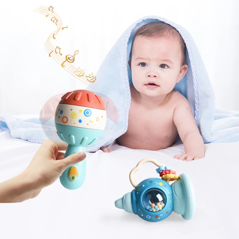 

Newborn Hand Rattle Bed Bell Rattle Baby Toys Baby Room Decor