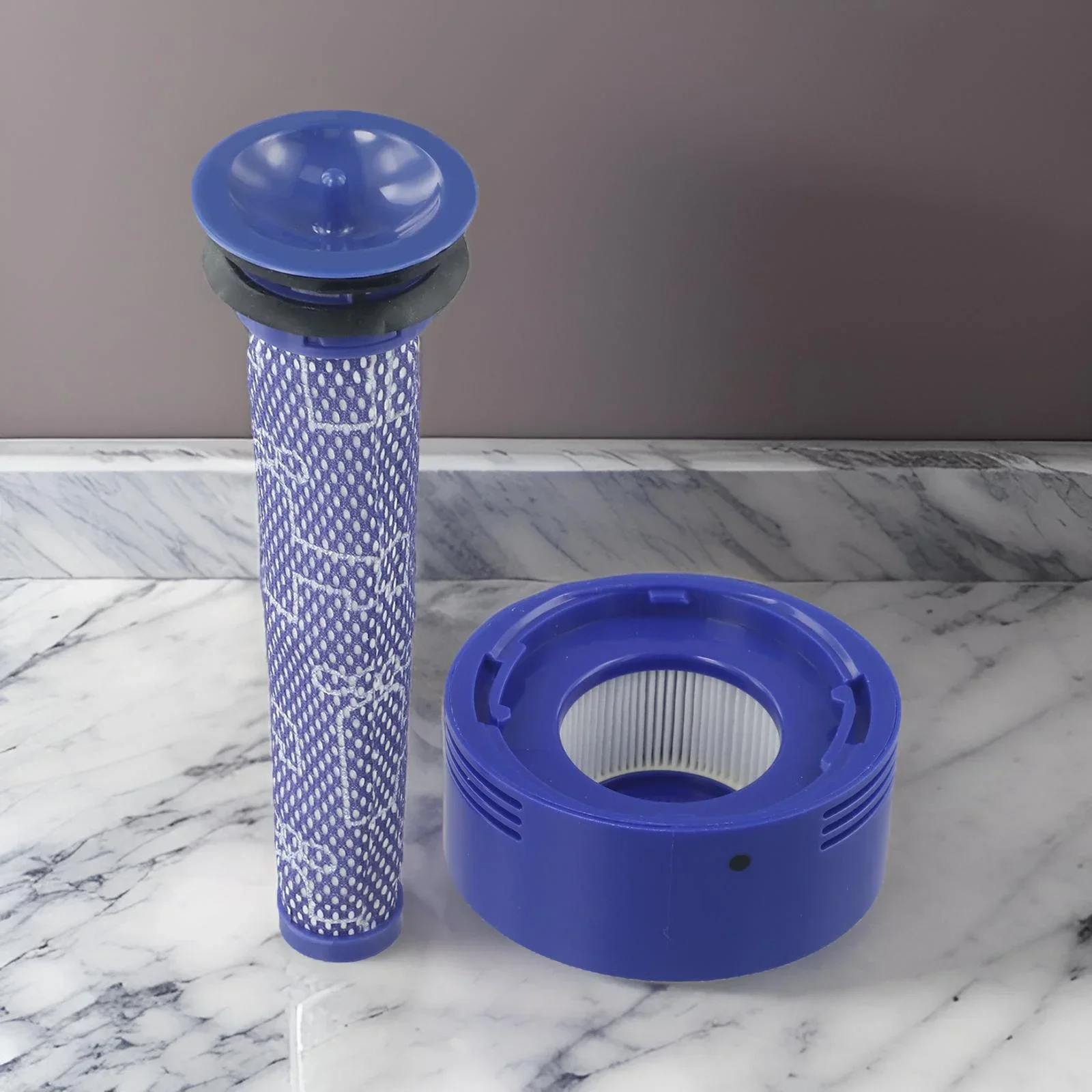 "Комплект фильтров высокого качества из голубого пластика для Dyson V8 V7 Animal Absolute