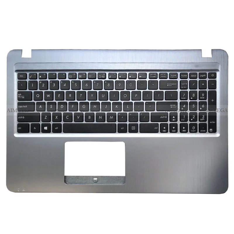 

Для ASUS X540 X540L X540LA X544 X540LJ X540S X540SA X540SC R540 Ноутбук Упор для рук верхний чехол/US/UK Клавиатура цвета: золотистый, серебристый