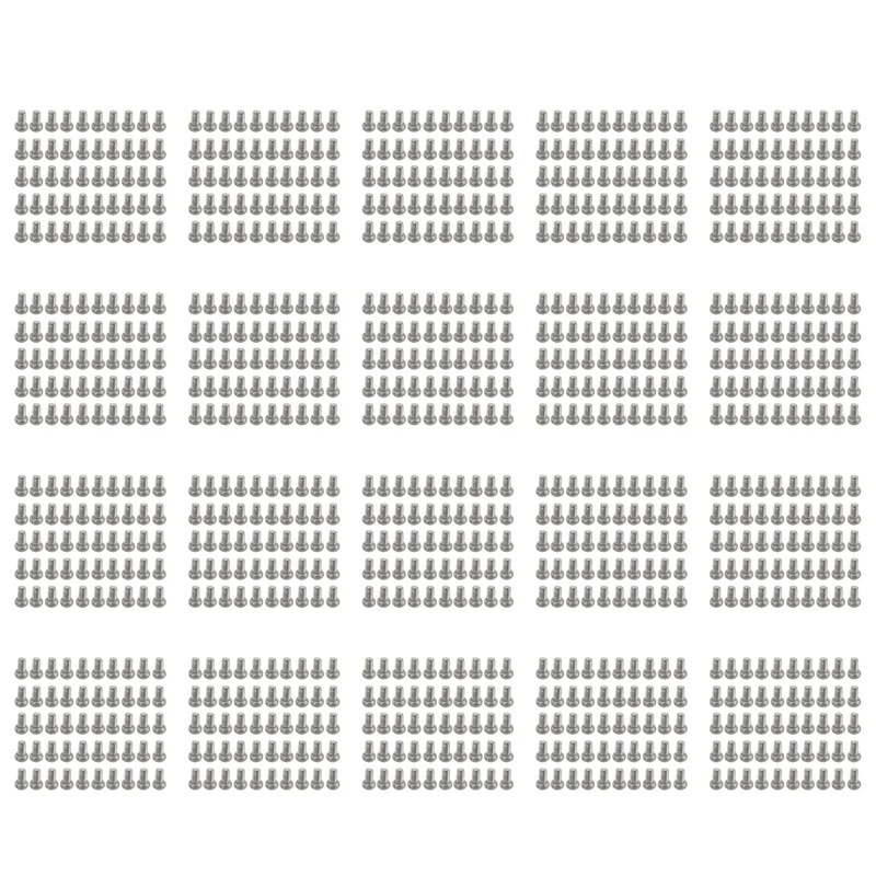 

1200 шт. M2 X 4 мм 304 болты с круглой головкой из нержавеющей стали Phillips