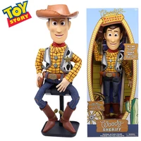 disney toy story 4 talking woody jessie action figures cloth body model doll limited collection toys children gifts 40c