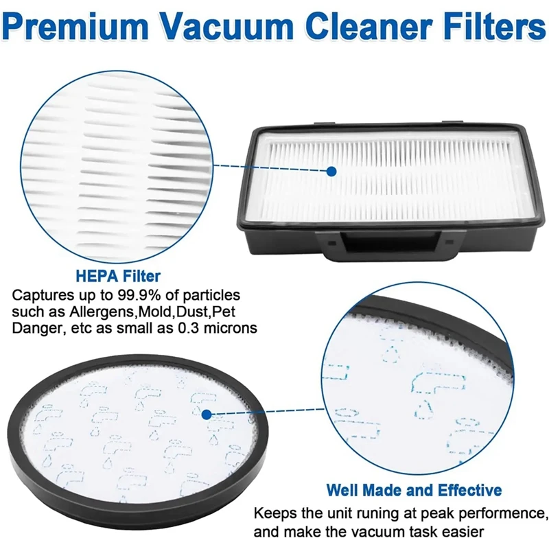 Hepa Filter For Rowenta RO69XX X-Trem Power ZR006001 RO6941EA RO6951EA RO6954EA RO6963EA RO6984EA Vacuum Cleaner Parts