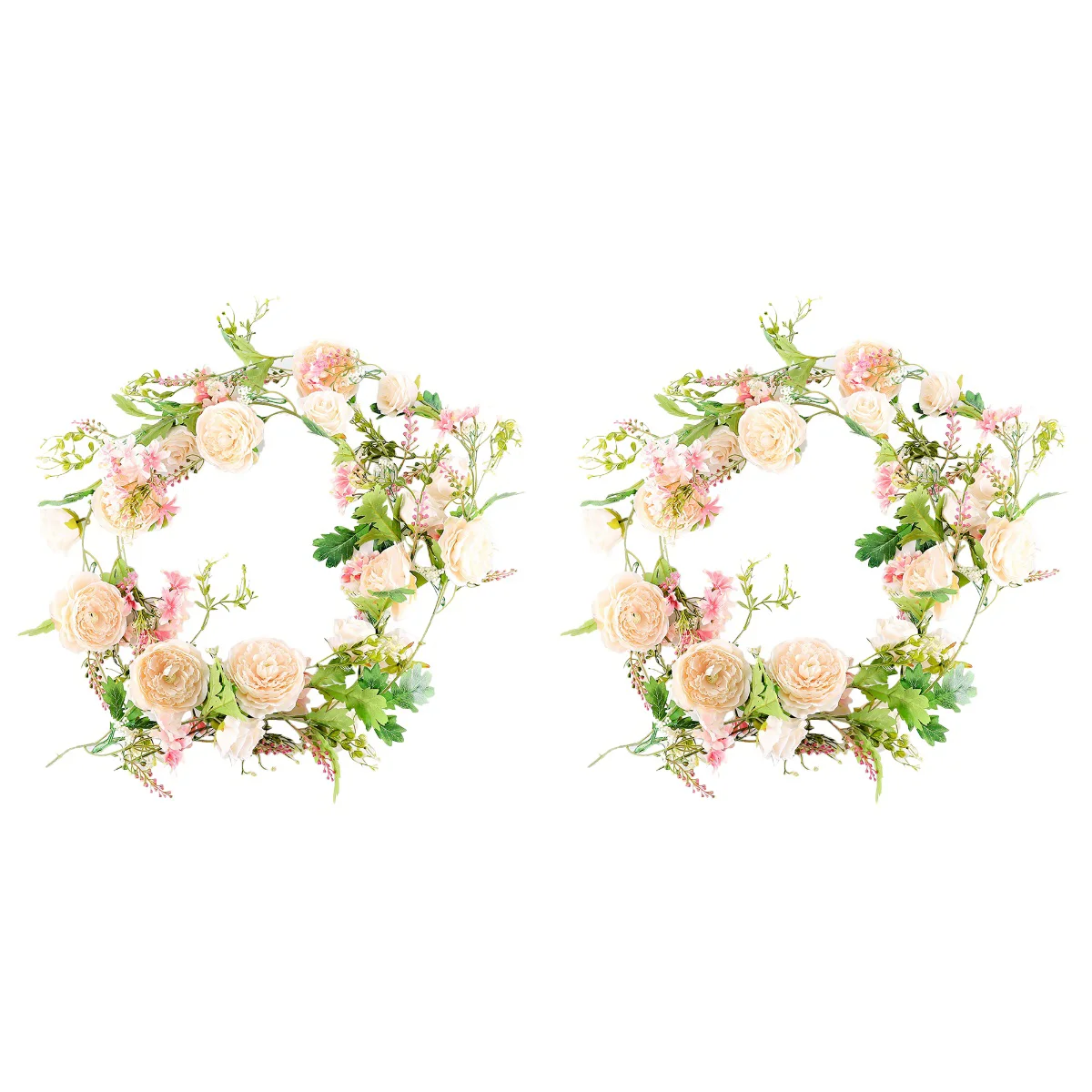 

2 шт. искусственные цветы, лоза, цветок, гирлянда, Шелковый цветок, искусственные розы, лоза, цветок, Настенный декор