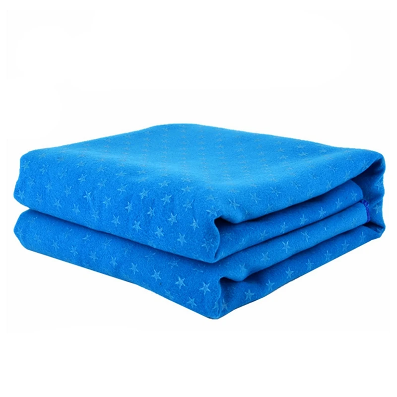 

Non Slip Yoga Mat Cover Towel Anti Skid Microfiber Yoga Mat Size 183Cmx61cm Towels Pilates Blankets Fitness