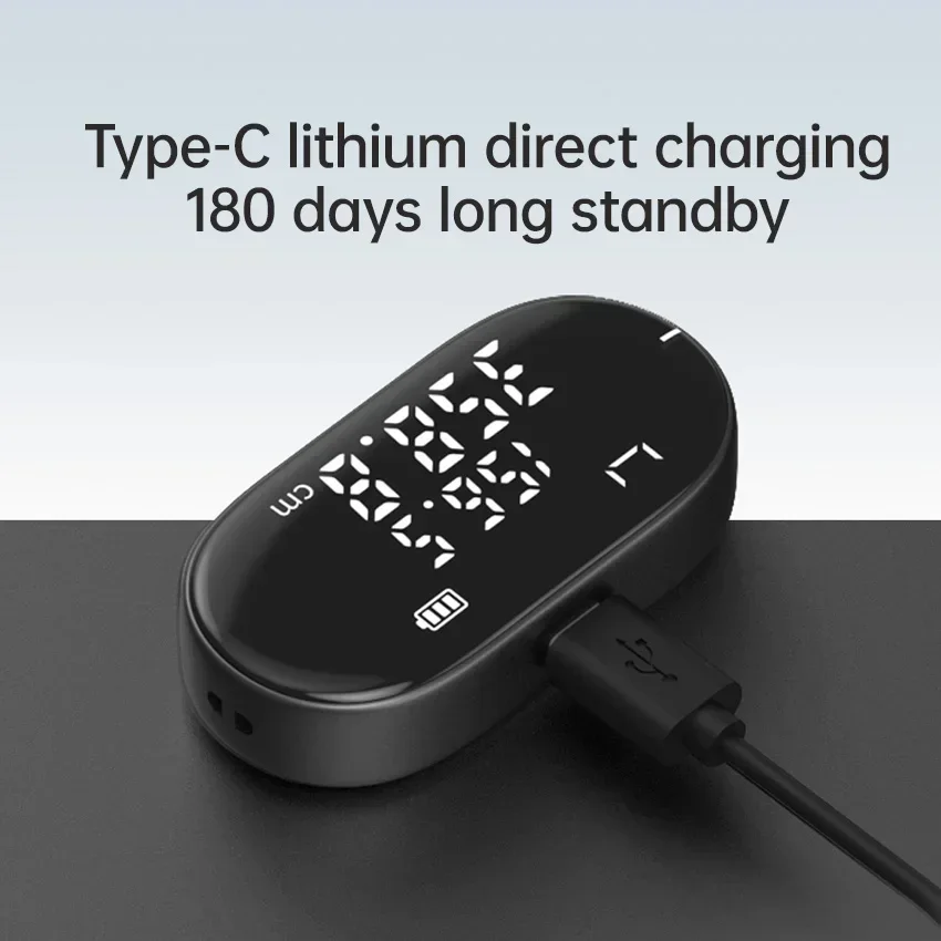 Новинка 2024 цифровая рулетка DUKA ATuMan Q2 измерительная электрическая 99 м миниатюрный