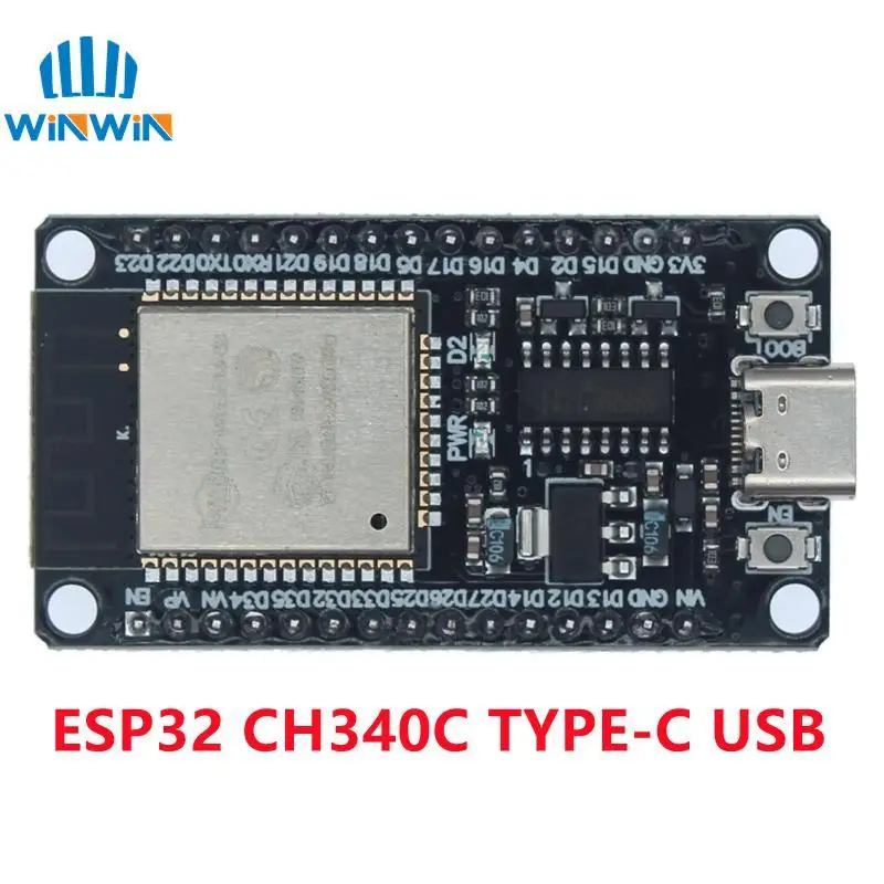 Детская плата для разработки ESP32 флэш-карта памяти USB CH340C Wi-Fi + Bluetooth сверхнизкая