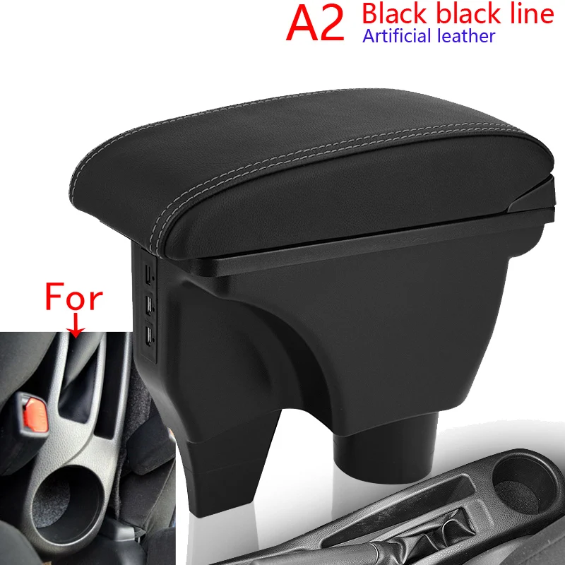 

Подлокотник Для Toyota Yaris/Vitz Из Искусственной Кожи/пластика ABS, Органайзер Для Хранения, Аксессуар Для Тюнинга Автомобиля