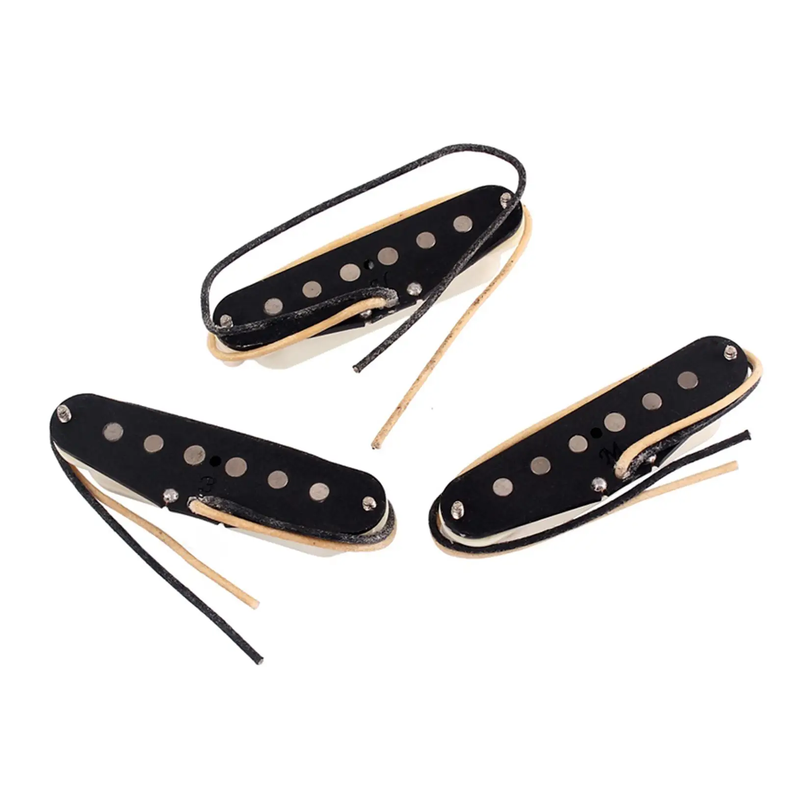 

3 Pieces Guitar Pickup for Electric Guitar Easy to Install Spare Parts