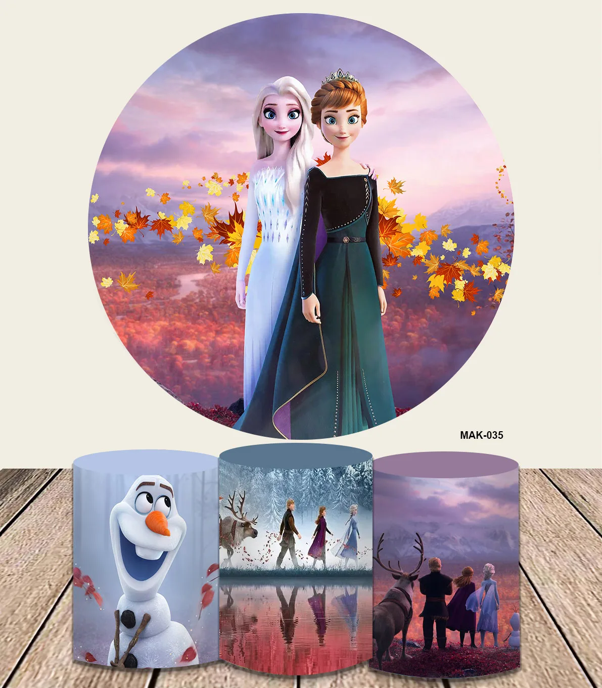 

Фон для студийной фотосъемки «Холодное сердце»