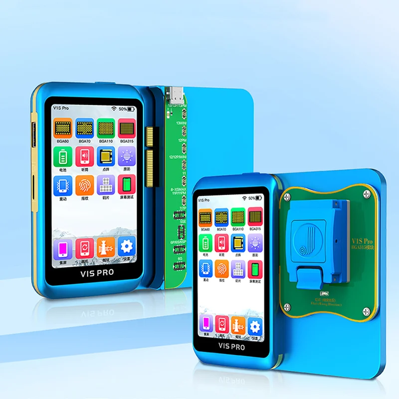 

JC V1S PRO программатор BGA315 BGA110 BGA70 для iphone X-14PM Ipxd DFU фиолетовый экран без разборки не обвязывающий WiFi чтение записи SN