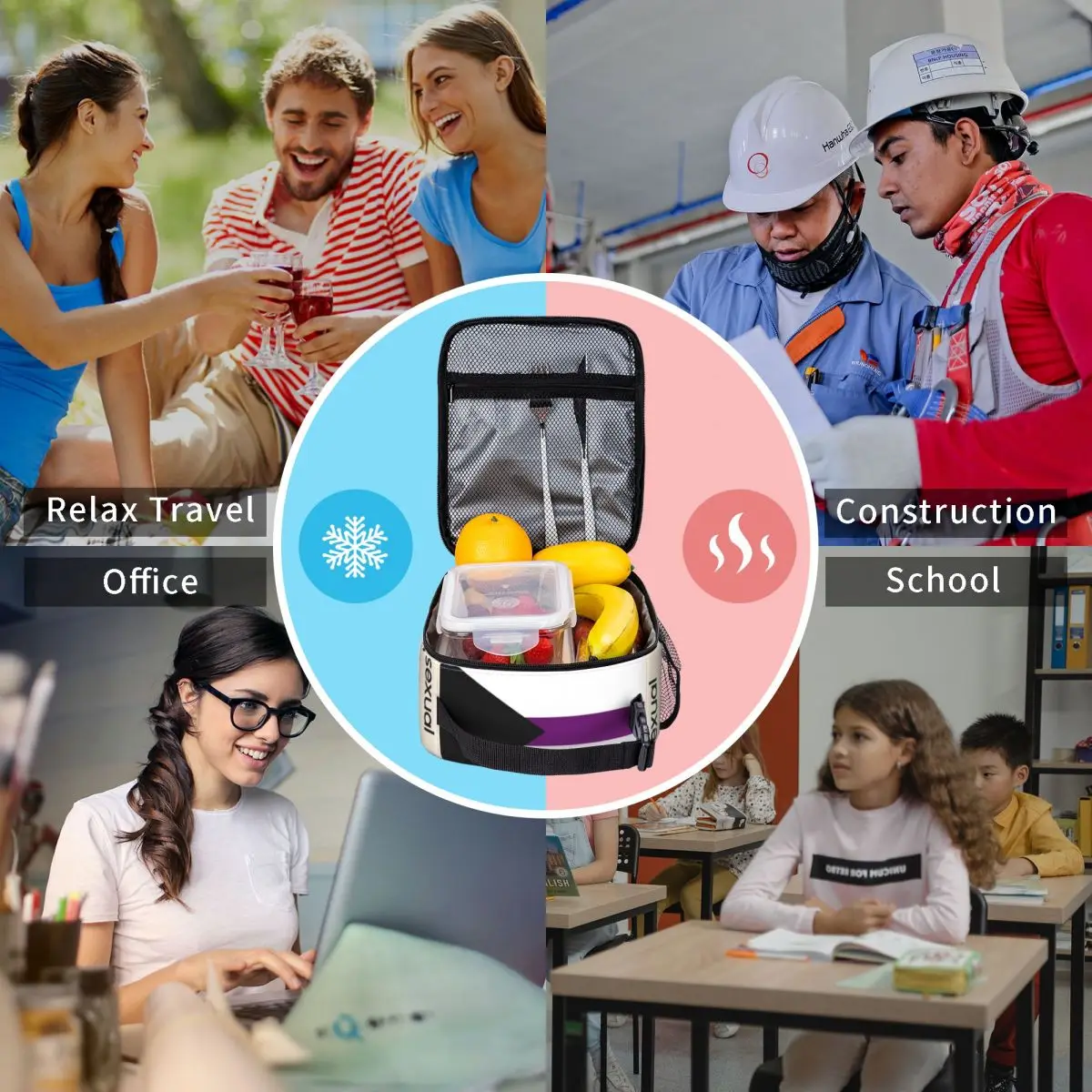 Демисексуальный Флаг Гордости (плакат гордости флага) один Ланчбокс