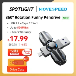 Флешка спиннер MOVESPEED