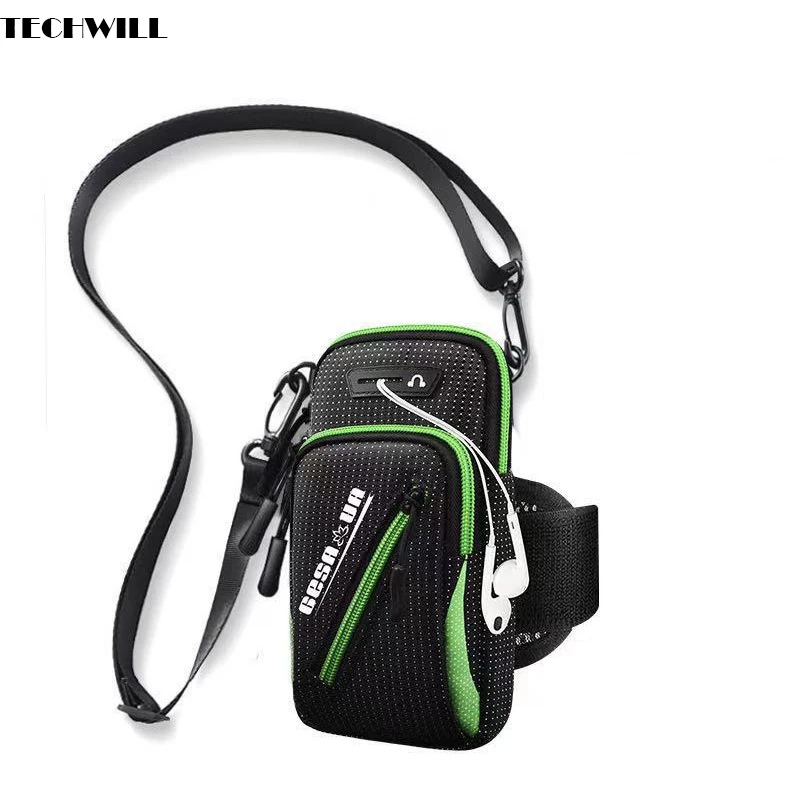 

2022 Sports Running Arm Bag Wrist Bag Mobile Phone Bag Starry Design Waterproof Fashion Night Running Exercise Arm Bag