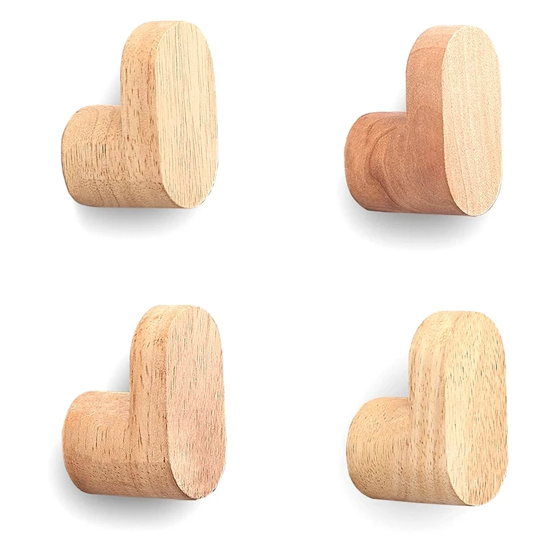 

Wood Wall Hooks,Minimalist Wood Hooks Wall Mounted,Wooden Wall Coat Hook Rack,Wooden Pegs For Hanging Hat,Towel,Robe,Bag
