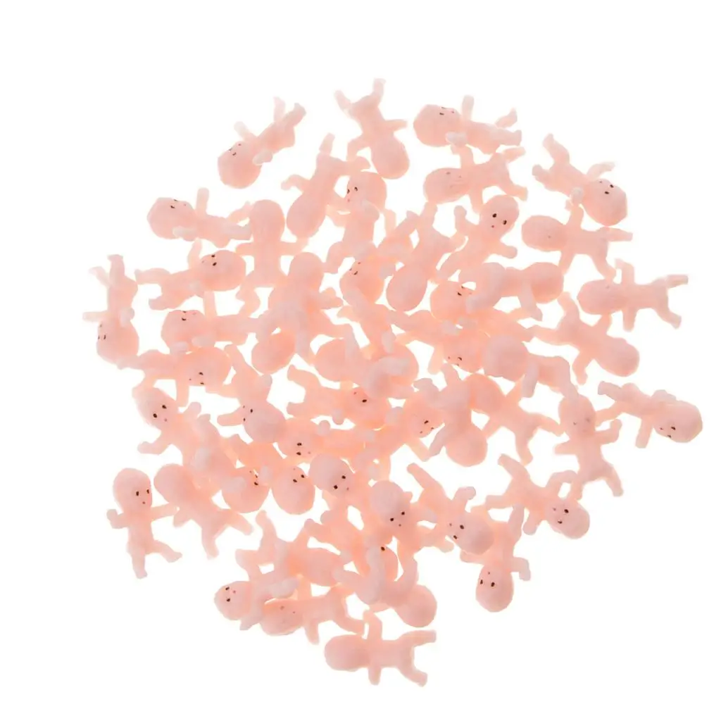 Пластиковые мини-куклы Kewpie 50 шт