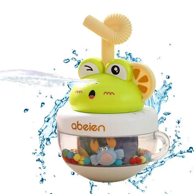 

Wobbler Toy Toddler Wobble Shower Bathing Floating Pool With Bell Water Spray Toy Bathtub Toys For Bath Time Fun