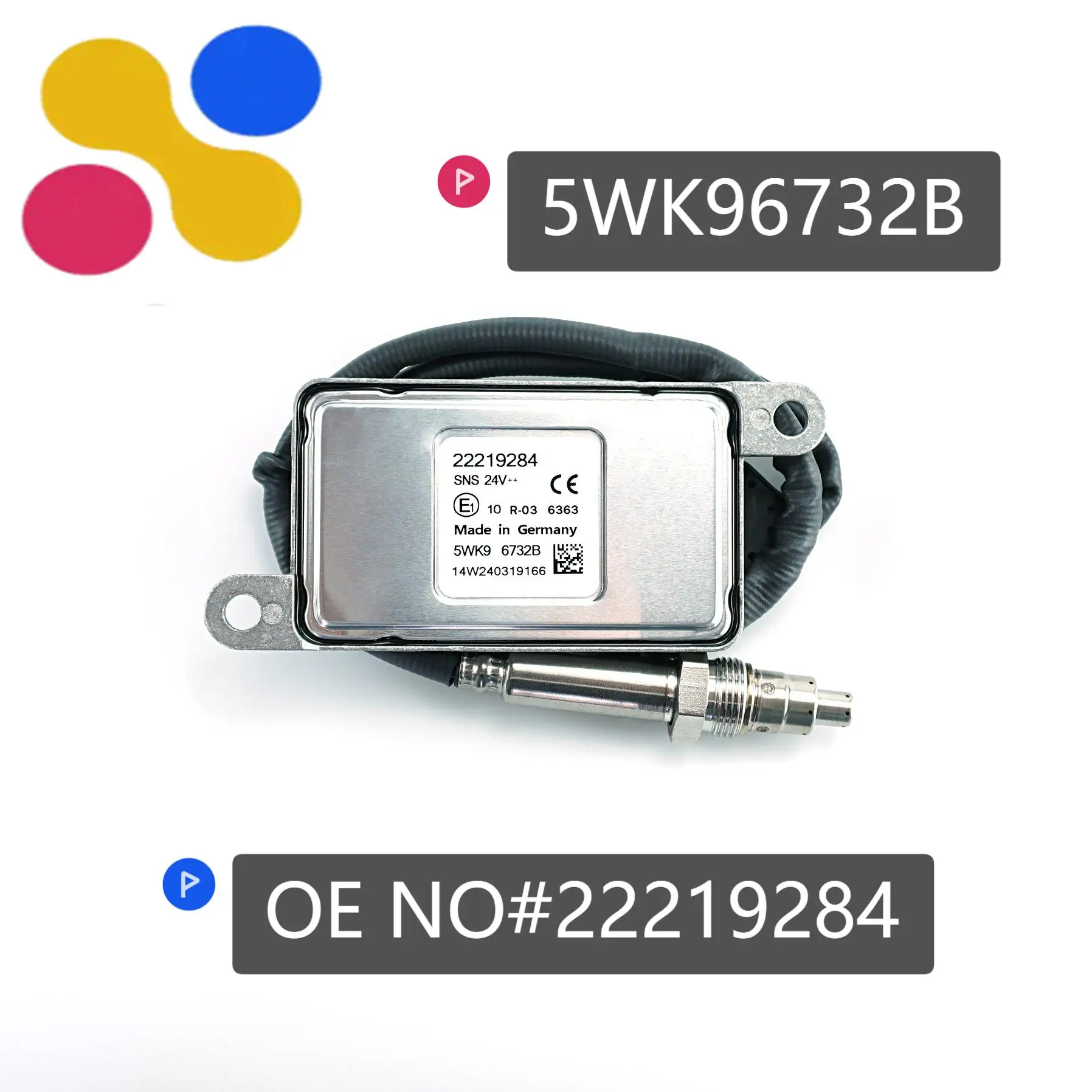 Датчик оксида азота Нитрокс Nox O2 для Volvo 5WK9 6732B 22219284 5WK96732B