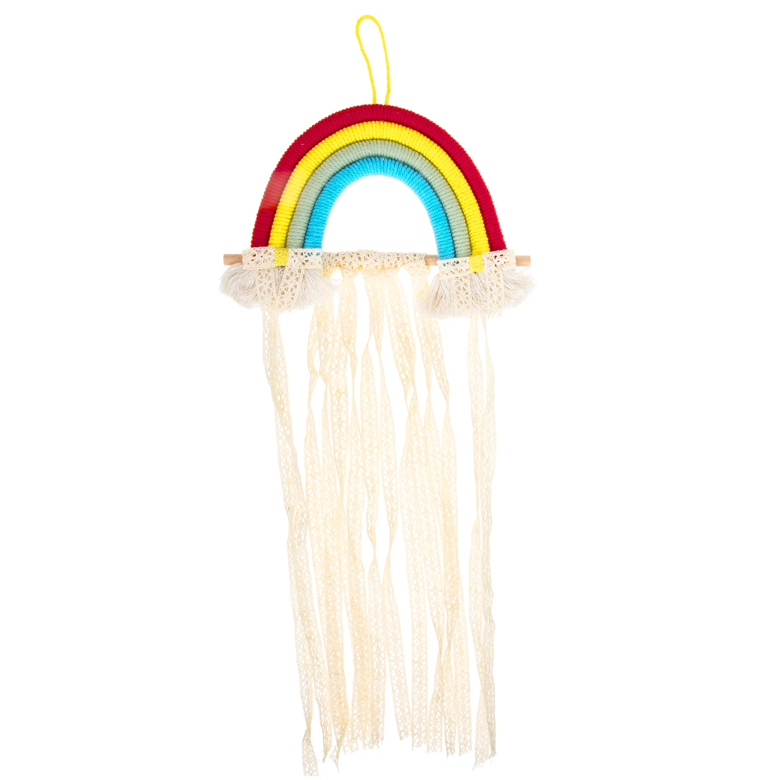

Rainbow Hairpin Storage Belt Hair Clips Holder Headdress Organizer Wall Decor