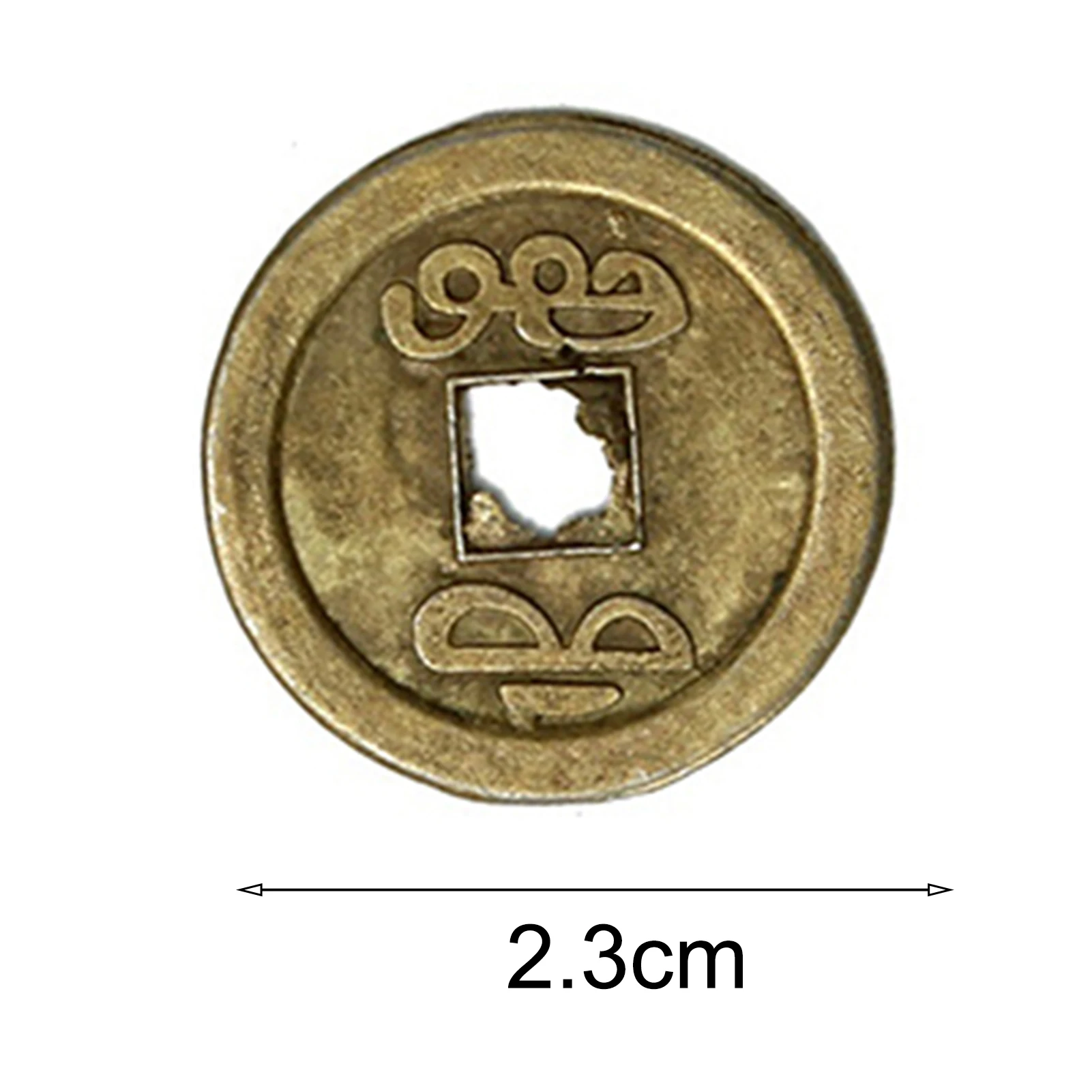 10 шт. китайские монеты фэн-шуй с отверстиями