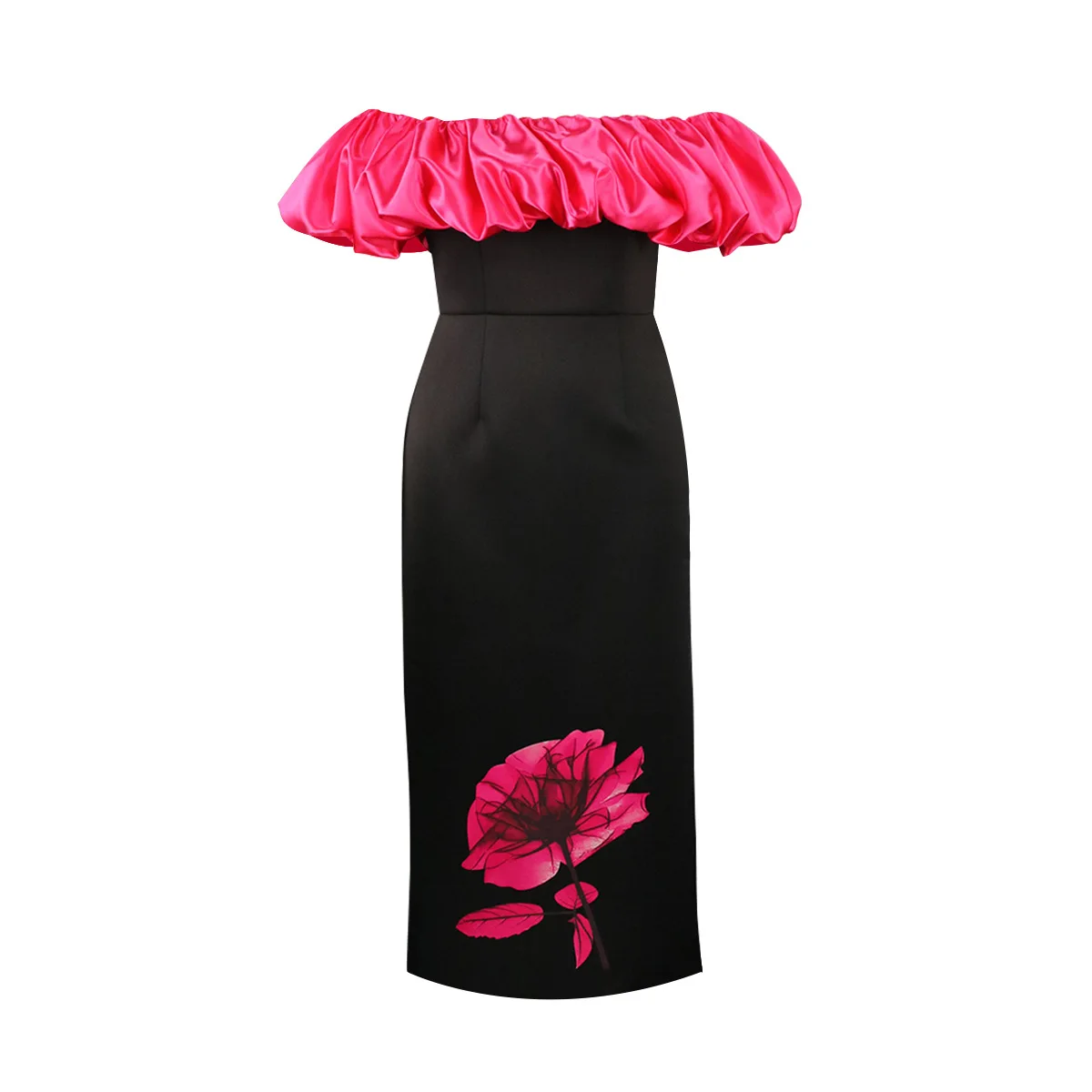 Рисунок 4 - Женское элегантное платье с цветочным