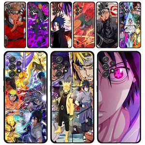Phone Case For Samsung Galaxy A51 A12 A52 A32 A21s A71 A31 A02s A72 A41 A03s A22 A52s A13 Capa Naruto Itachi Shikamaru Might Guy