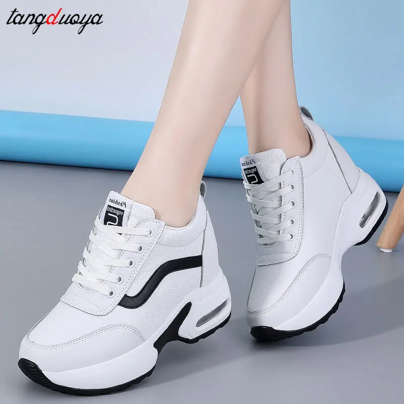 

White Platform Sneakers Women shoes Fashion Women's Sports Shoes Casual Shoes Woman Comfortable Breathable Female sneakers 2022