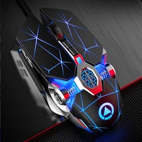adjustable wired optical led computer mouse usb gaming mechanical mouse silent mute computer accessories gaming mouse 8d3200dpi