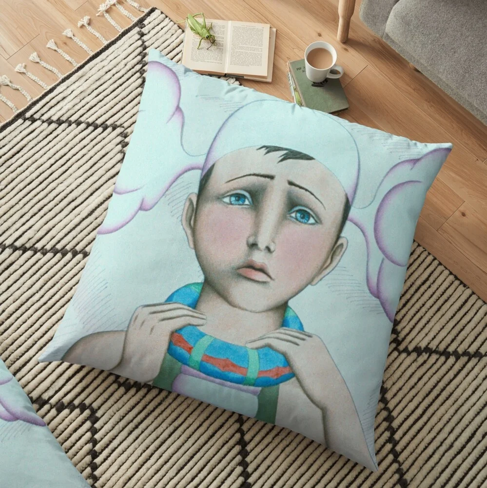 

Fantastic Planet Psychedelic Cartoon Decoration Pillow Case Sofa Waist Throw Cushion Cover Home Decor