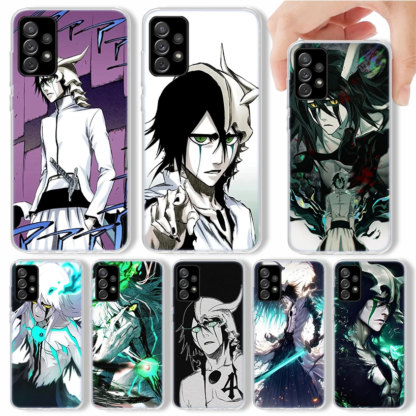 Чехол для телефона Bleach Ulquiorra Cifer 4 Samsung Galaxy A15 A55 A14 A54 A13 A53 A12 A52S A25 A24 A35 A34 A16 A23 A33 A22 A32 A05S