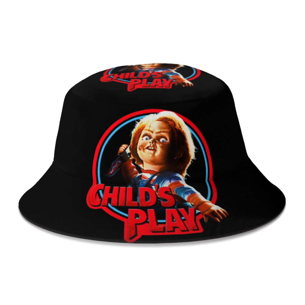 

Новинка лета 2022, Панама ужасная Чаки для женщин и мужчин, уличная складная шляпа Боб для рыбалки, рыбалки, шляпа